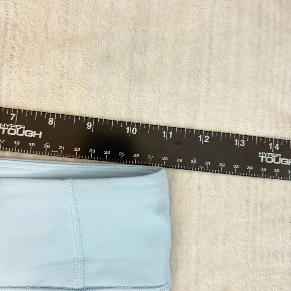 NWT Athleta Girl  Leggings in Light Blue Size 12 High Rise Stash - Picture 8 of 10
